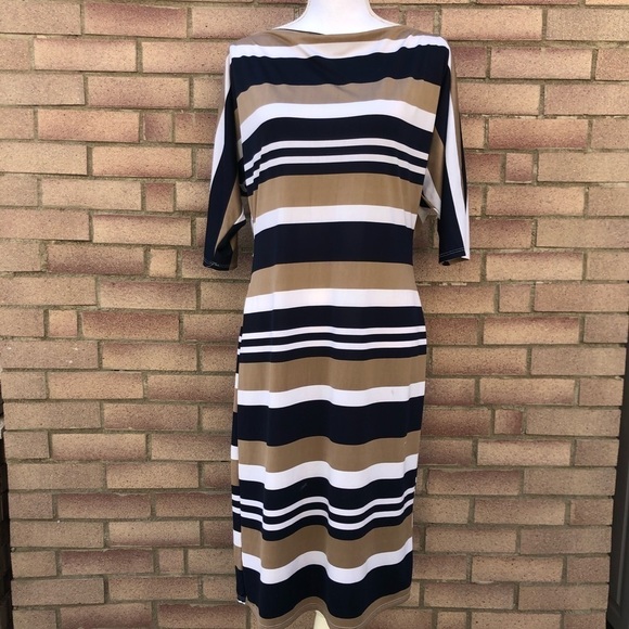 Olivia Matthews Midi Dress Size Medium - Picture 1 of 8